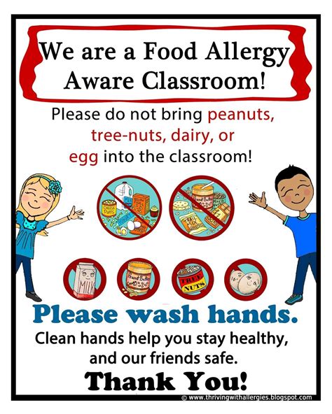 Nut Allergy Sign.pdf - Google Drive | Kindergartenklub | Peanut - Printable Peanut Free ...