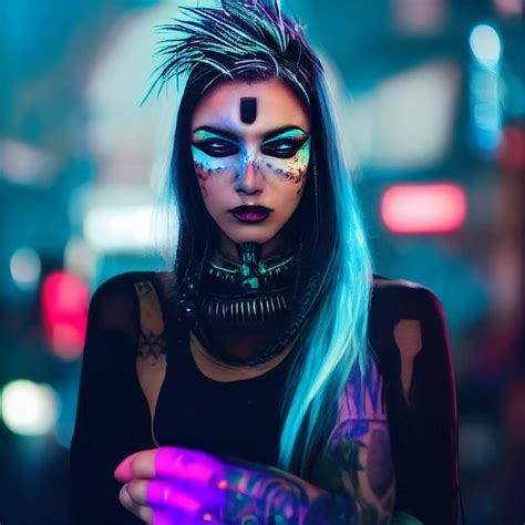 Cyberpunk Makeup | Saubhaya Makeup