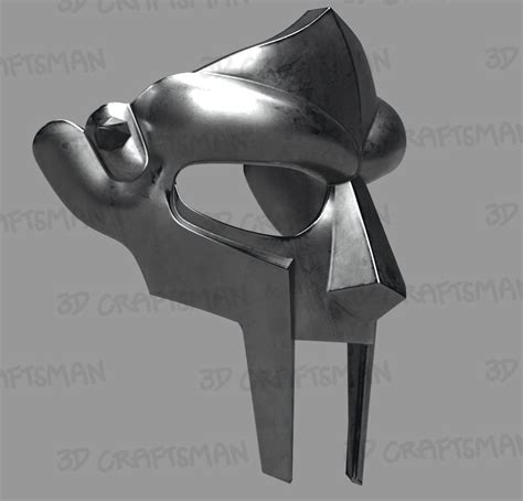 MF Doom Mask 3D Print Ready - Etsy