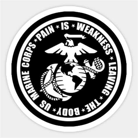 US Marine Corps - Marine - Sticker | TeePublic