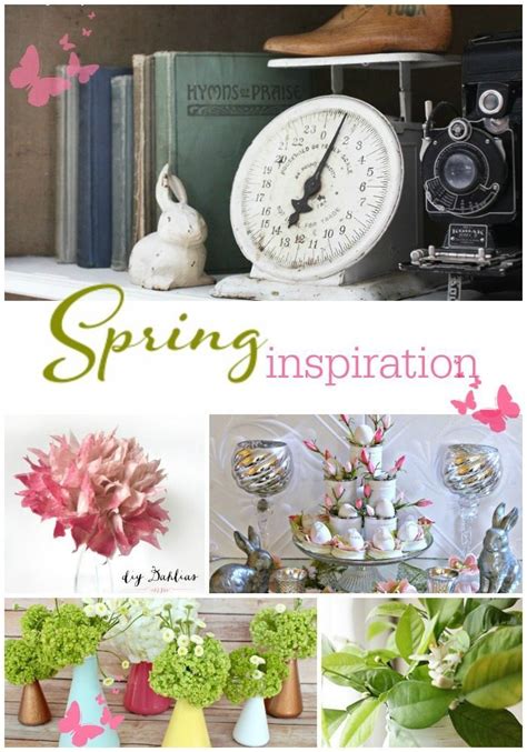 Beautiful Spring Decorations (Link Party Features) - Taryn Whiteaker