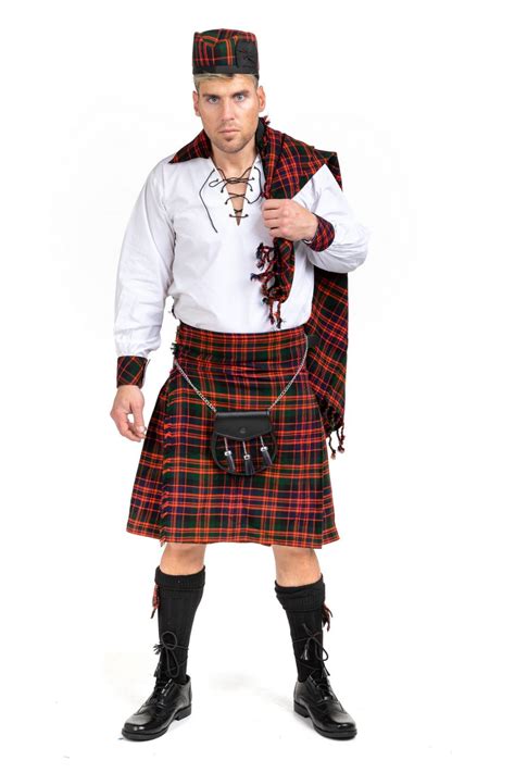 Macdonald Tartan Kilt | Cheap Yard Kilts in Perfect Fit