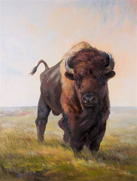 Native American Art,Buffalo and photos by Saleana | Buffalo art, Buffalo painting, Buffalo pictures