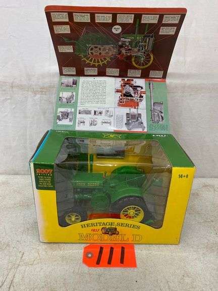 John Deere Model D Tractor - Meagher Auctioneers