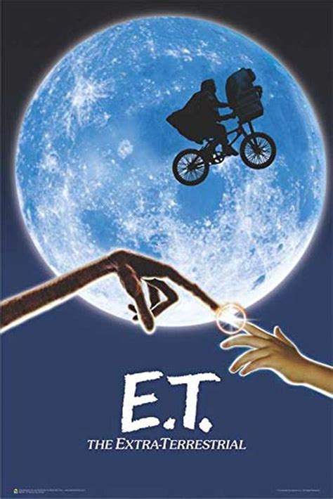 E.T. The Extra-Terrestrial Movie Poster - 24" x 36" | Movie posters ...