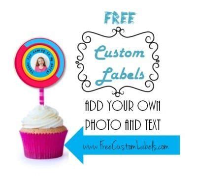 Free Custom Photo Labels