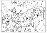 Free Printable Coloring Pages Daniel And The Lions Den  sketch template