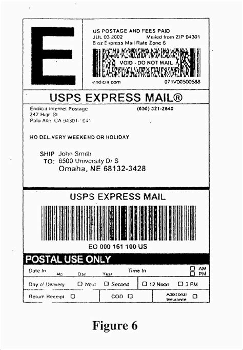 Free Printable Shipping Label Template Astonishing Why Can T I Tape Pertaining To Usps Shippin ...