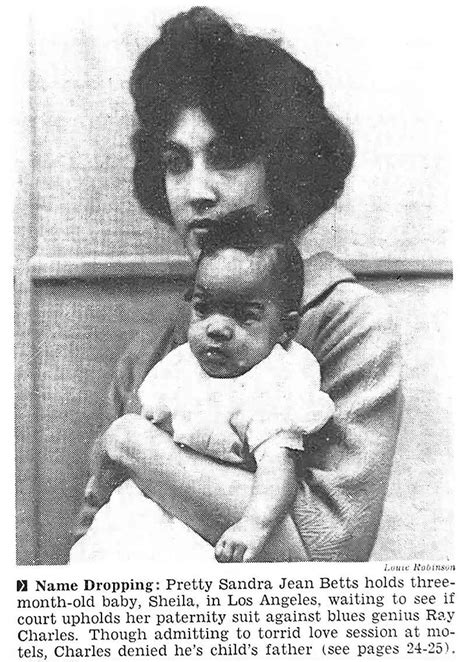 Mother and Child in Ray Charles Paternity Suit - Jet Magaz… | Flickr