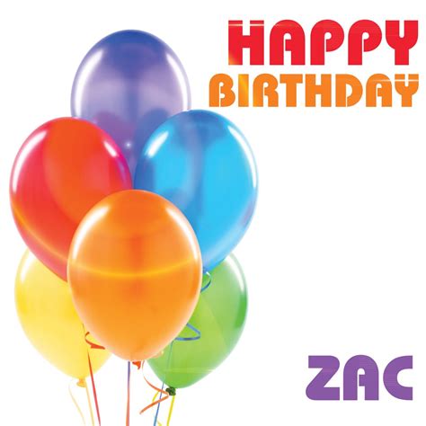 ‎Happy Birthday Zac (Single) by The Birthday Crew on Apple Music