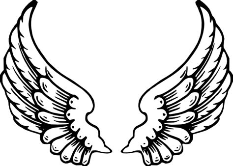 Angel Wings Clip Art at Clker.com - vector clip art online, royalty free & public domain