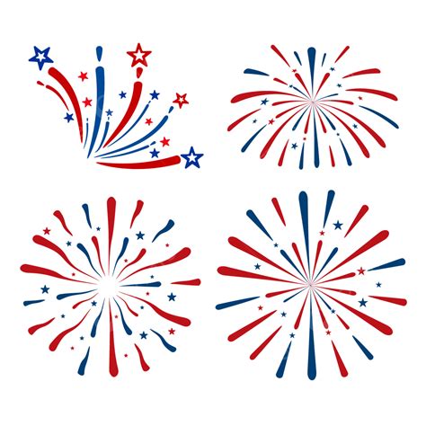 Fireworks Festival Vector Hd PNG Images, Fireworks Set Festival Firework Design, Fireworks ...