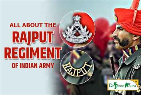 All about the Rajput Regiment of indian army