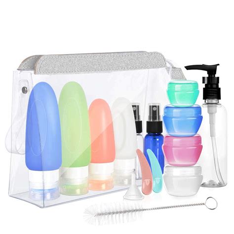 [UPGRADED]16 Pack Travel Bottles Set Best Review - LightBagTravel.com One of Best Lightweight ...