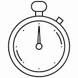 Timer Outline coloring Book Page Line Art Drawing  Premium AI sketch template
