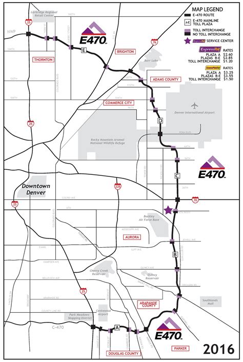 Colorado E 470 Toll Map – Get Map Update