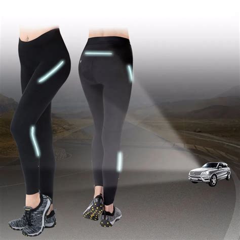 Reflective Women's Cycling Pants Compression 3/4 MTB Bike Pants Race Fit Lady Cycling Tights ...