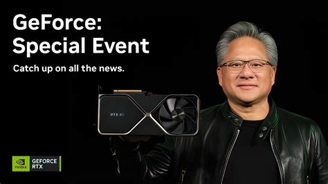 NVIDIA Announces CES 2023 'GeForce' Special Address on 3rd January