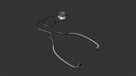 Doctors Tool Stethoscope 3D Model - TurboSquid 2063670