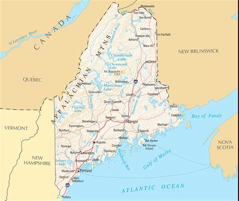 Which U.S. State Borders Only One Other State? - WorldAtlas