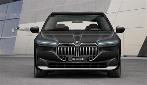 2023 BMW 7 Series gets rendered with new split headlights