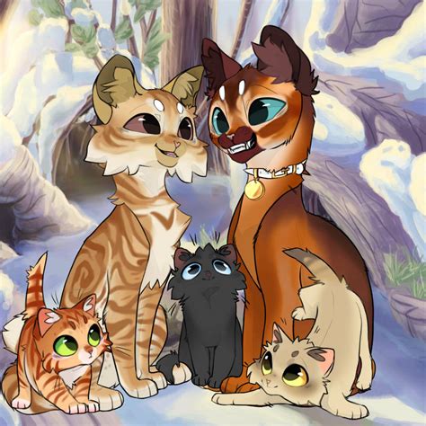 Leafstar , Billystorm, and their kits by Wolflife1221 on DeviantArt