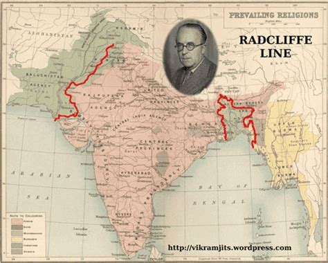 Radcliffe line: 72 years since Cyril Radcliffe’s line on the India map was declared the boundary ...