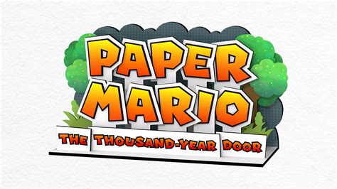 Paper Mario: The Thousand Year Door (Remake) Logo (1920x1080) | Paper ...