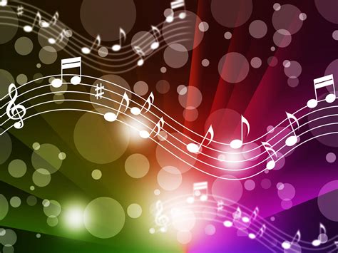 Music Notes Background With Musical Instruments | Images and Photos finder