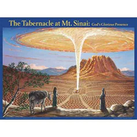 Tabernacle at Mt Sinai: God's Glorious Presence Wall Chart - Rose Charts and Books