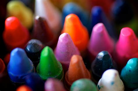 Colors Of Many Crayons Free Stock Photo - Public Domain Pictures