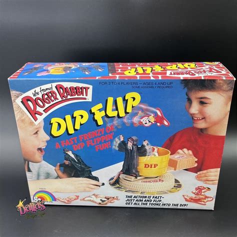 1988 LJN Roger Rabbit DIP FLIP