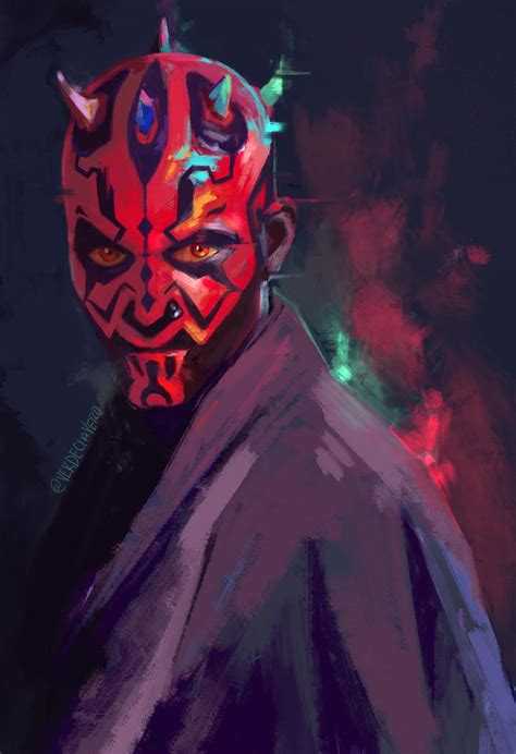 Finished my Darth Maul fanart! : r/StarWars