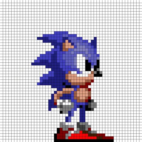 sonic pixel art : +31 Idées et designs pour vous inspirer en images ...