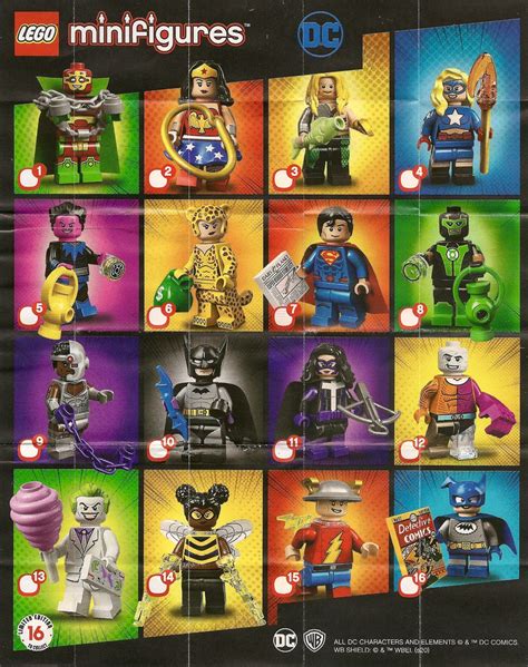 LEGO Collectable Minifigures Series DC Super Heroes 71026 | MyConfinedSpace