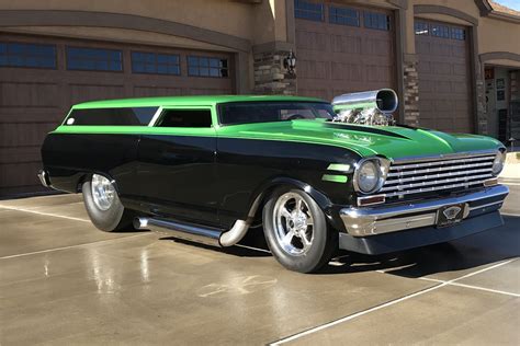 1964 CHEVROLET CHEVY II NOVA CUSTOM WAGON