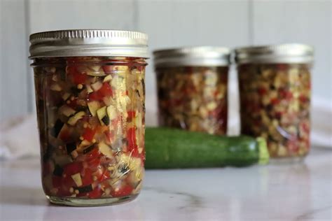 Zucchini Relish Recipe for Canning