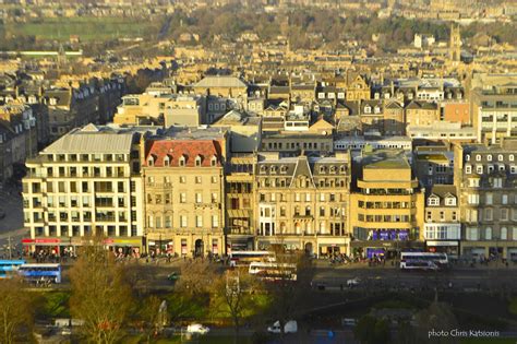 Travel in Clicks: Edinburgh view from the Castle