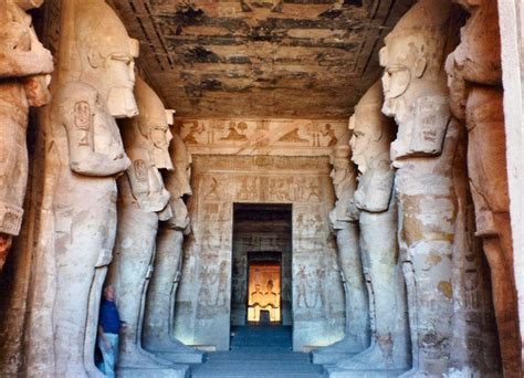 ANTINOUS AND THE STARS: ANTONIUS SUBIA AT ABU SIMBEL AS SUNRAYS ILLUMINATE INNER SANCTUARY