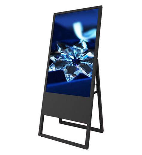 China Folding full color led vertical display portable digital ...