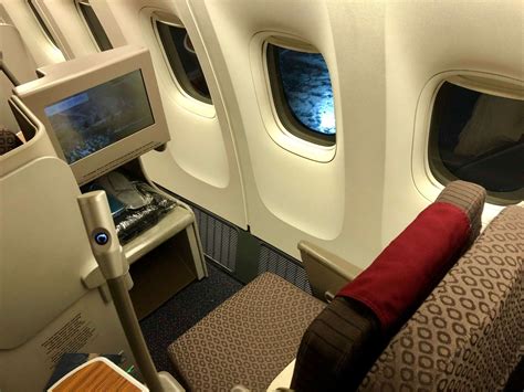 Garuda Indonesia Seat Business Class Boeing 777 | Upon Boarding