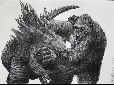 Pin by American Pinner on Monsters unleashed | King kong vs godzilla ...