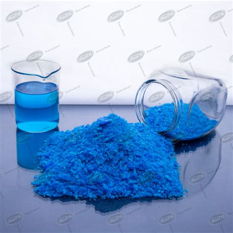 copper sulfate with formula CuSO4.5H2O has Transparent blue crystals and light blue Powder. The ...