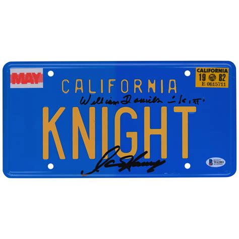 Lids David Hasselhoff Autographed Fanatics Authentic Knight Rider Die-Cast Car | Hamilton Place