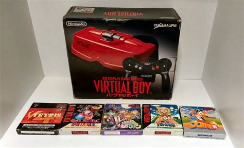 Retro Treasures: Nintendo Virtual Boy & Games