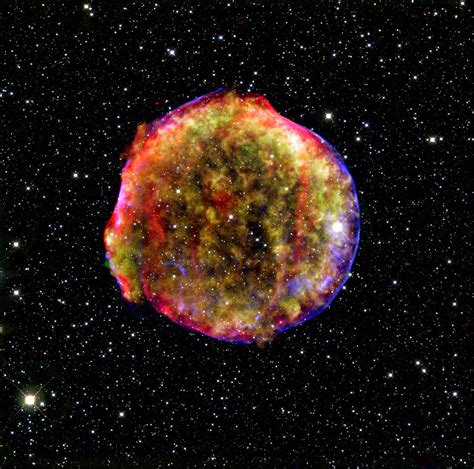 Tycho's Supernova Remnant | Earth Blog