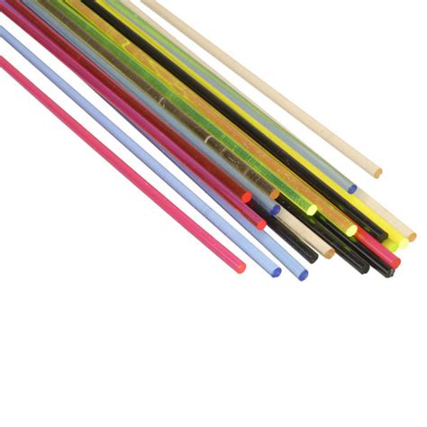 Acrylic Rod 3.2mm Assorted Colours | Rapid Online