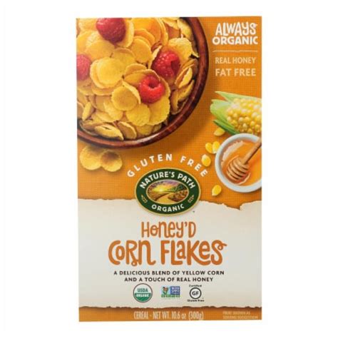 Nature's Path Organic Corn Flakes Cereal - Honey?D - Case of 12 - 10.6 oz., 12 Pack/10.6 Ounce ...