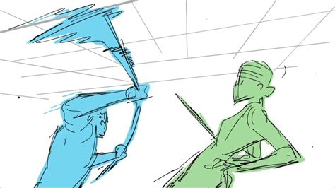 Malika Animated Pilot - Fight Scene Animatic Test (WIP) - YouTube