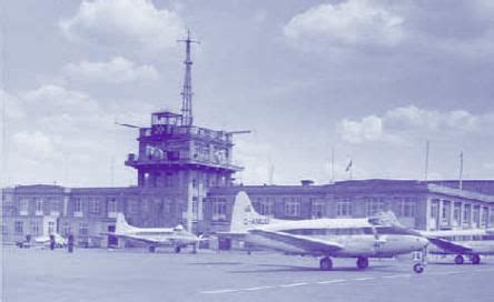 Croydon was London's first international airport. The terminal building, 1928 - 1959, was one of ...